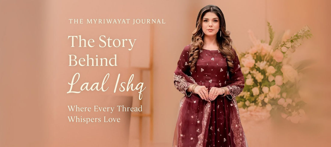 ❤️ The Story Behind Laal Ishq – A Gown That Feels Like Forever