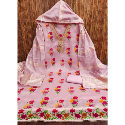 Elegant Chanderi & Banarasi Set