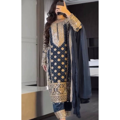 Embroidered Luxe Ensemble