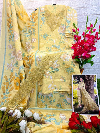 Embroidered Cotton Charm
