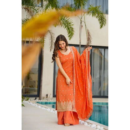 Exquisite Silk Kurti Set
