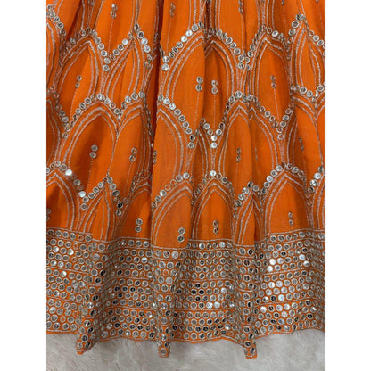 Faux Georgette Glamour Set