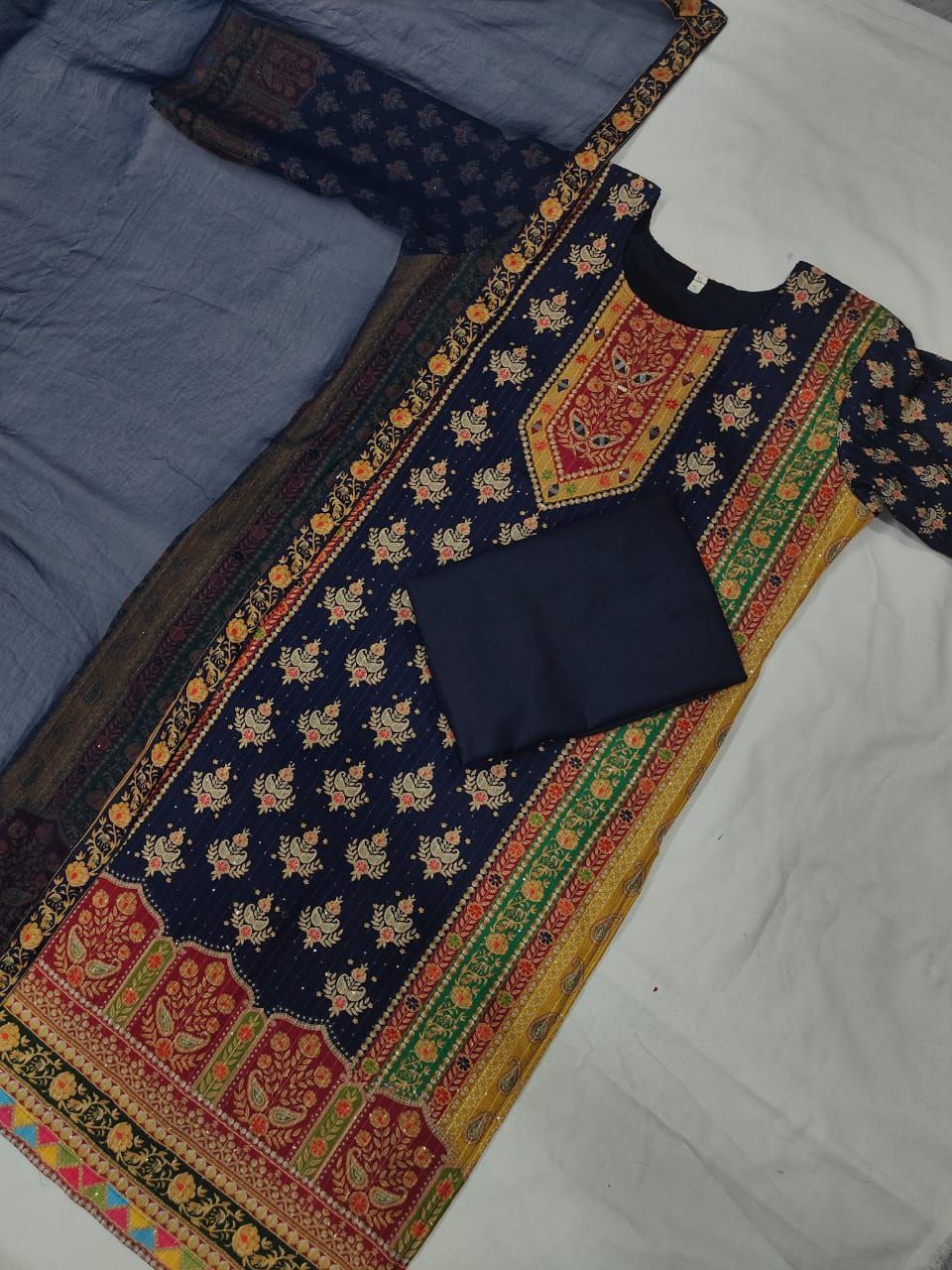 Ivory Pakistani Suit