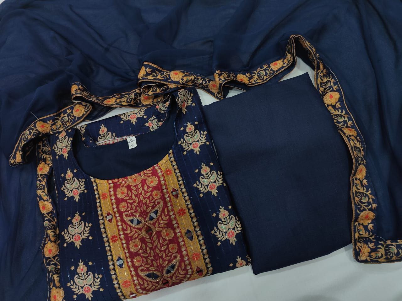 Ivory Pakistani Suit