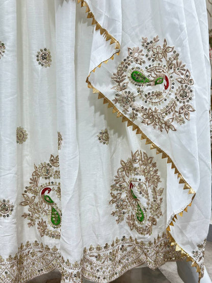 Luxury Festive Anarkali Set