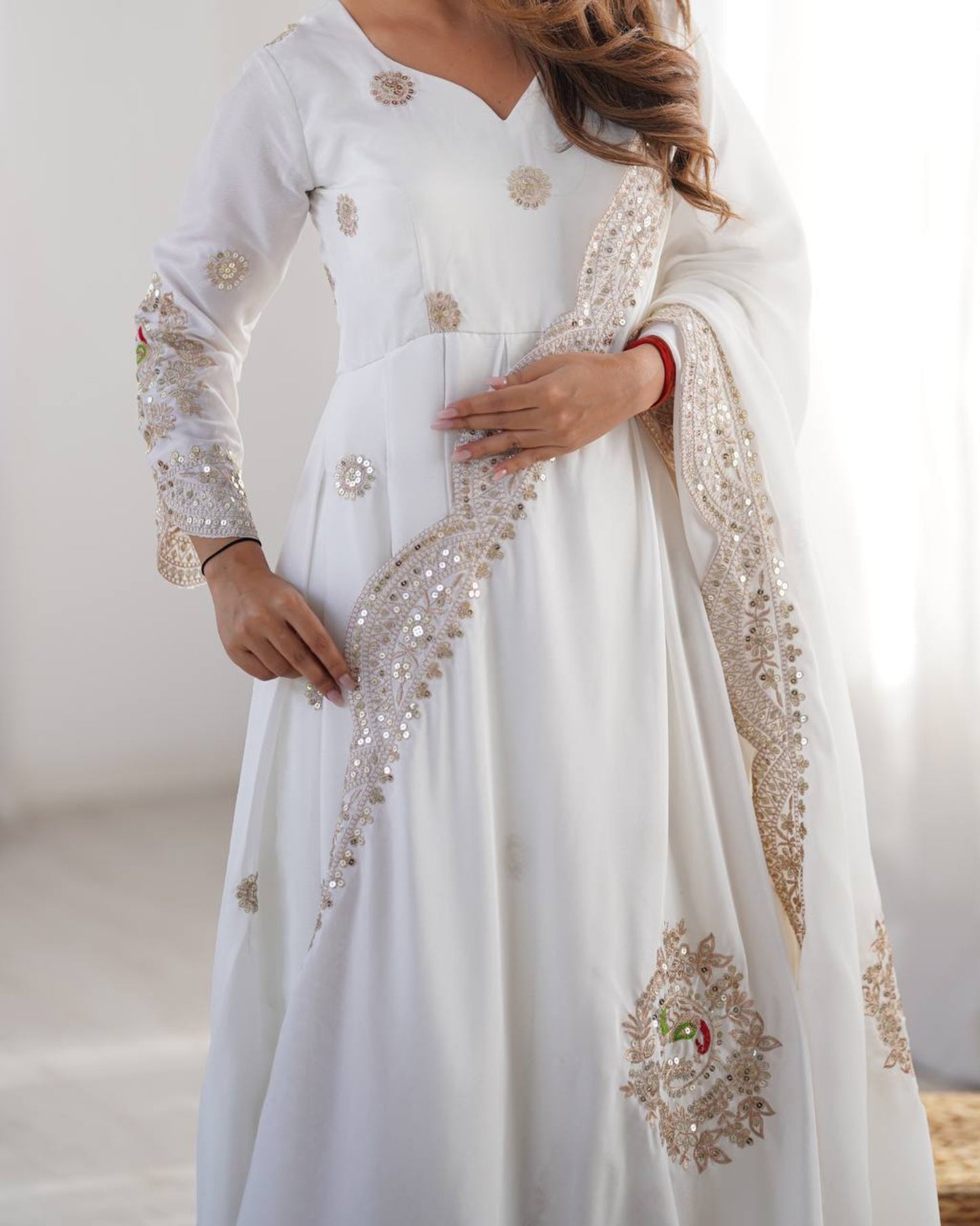 Luxury Festive Anarkali Set