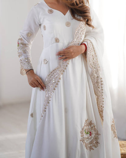 Luxury Festive Anarkali Set