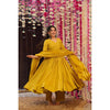 Bandhani Bliss anarkali suit set