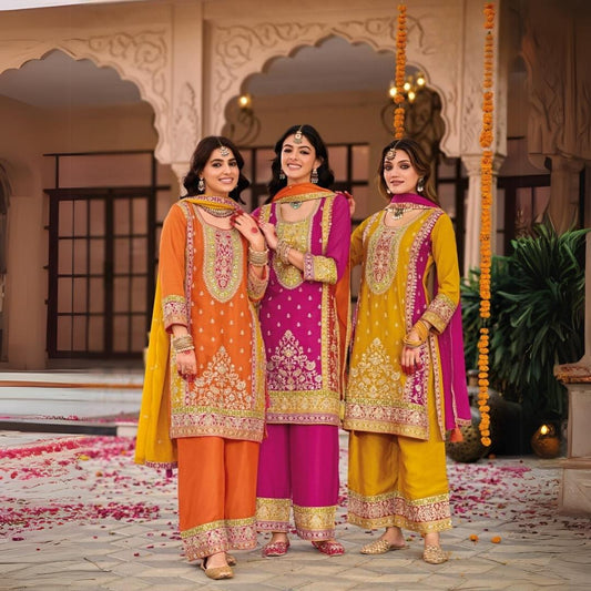 Chinon Embroidered Festive Set