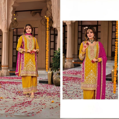 Chinon Embroidered Festive Set