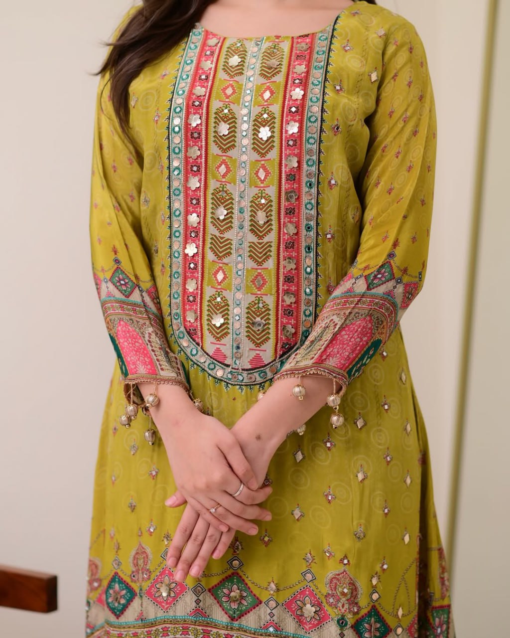 Elegant Muslin Wedding Set