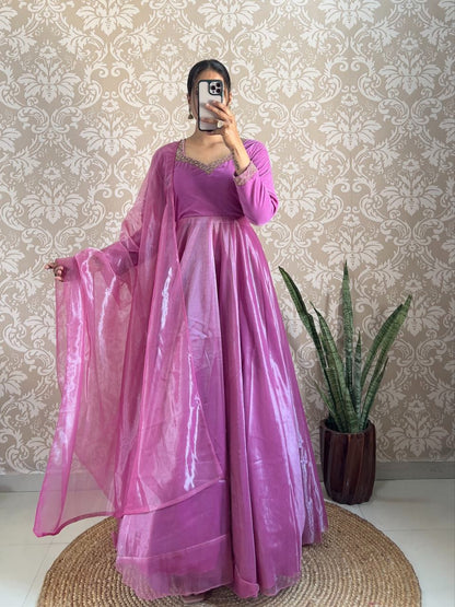 Velvet Embrace Gown
