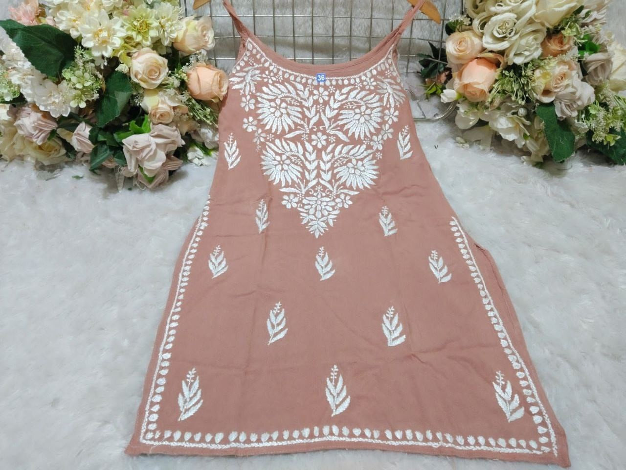 Noodle Strap Kurti – Breezy & Chic