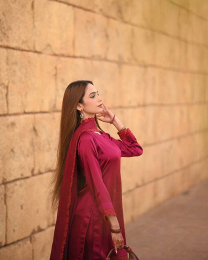 Farsi Luxe Sequins suit set