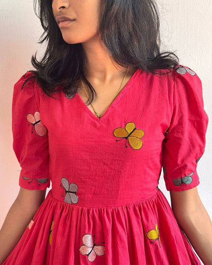 Cotton Breeze Butterfly Dress