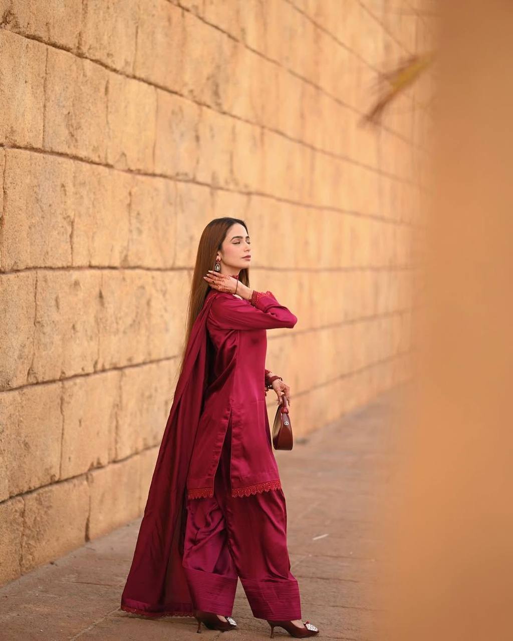 Farsi Luxe Sequins suit set