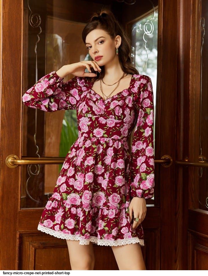 Maroon Fit & Flare Midi Dress – Sleek & Stylish