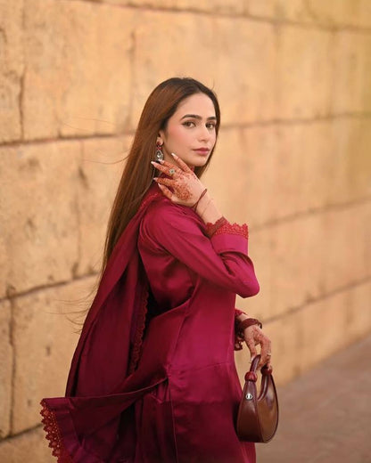 Farsi Luxe Sequins suit set