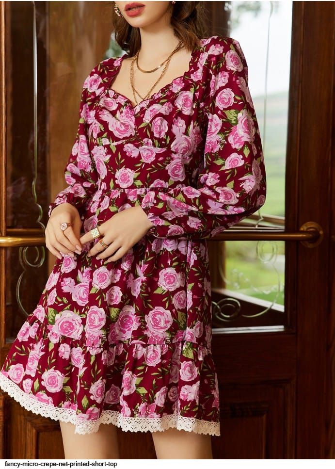 Maroon Fit & Flare Midi Dress – Sleek & Stylish