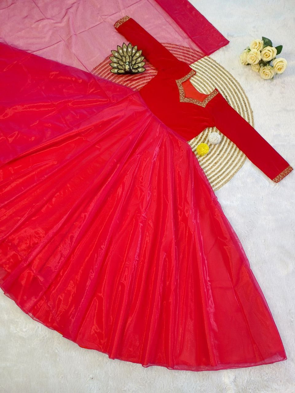Velvet Embrace Gown